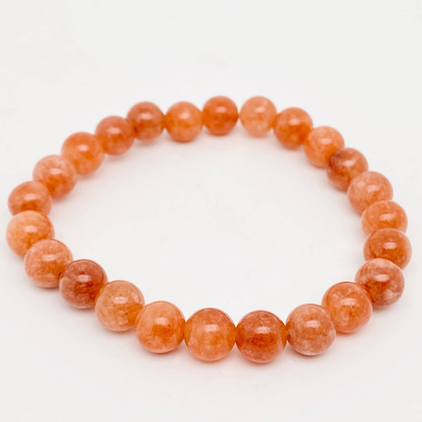 8MM Elastic Natural Stone Bracelets - CS