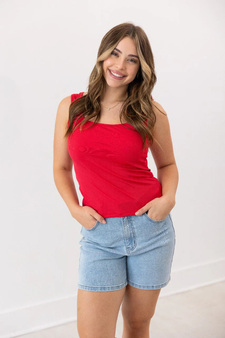 Emma & Grace Square Neck Tanks