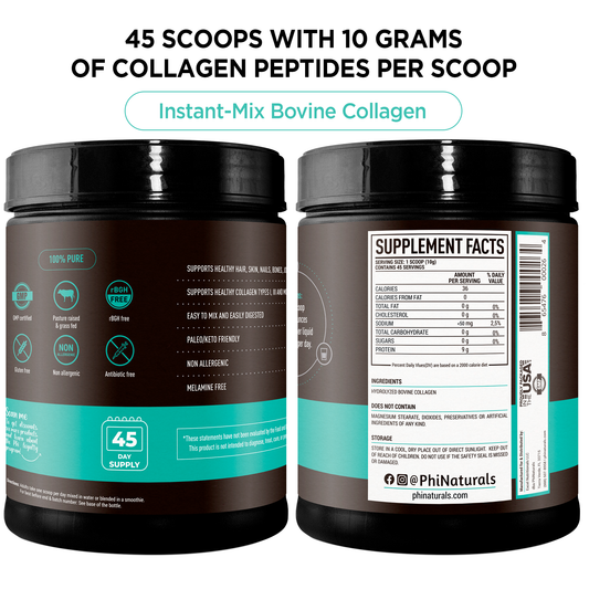 Hydrolyzed Collagen Peptides (NEW IMPROVED FORMULA)
