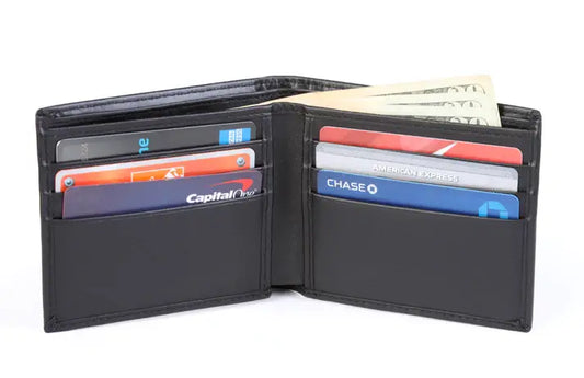 Men's Roxoni Ultra Soft Genuine Leather Rachet Belt & Wallet