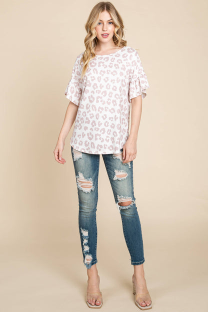 TA2018 CRISS CROSS SHORT SLEEVE TOP