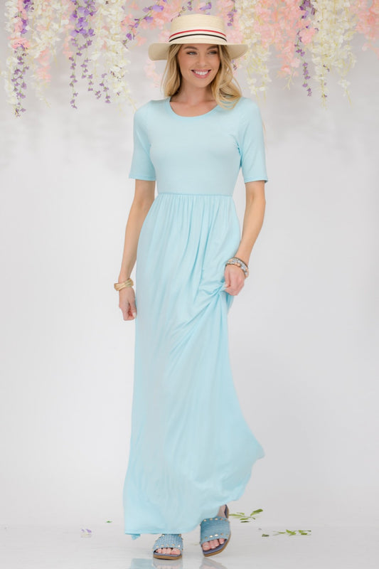 Celeste Short Sleeve Maxi