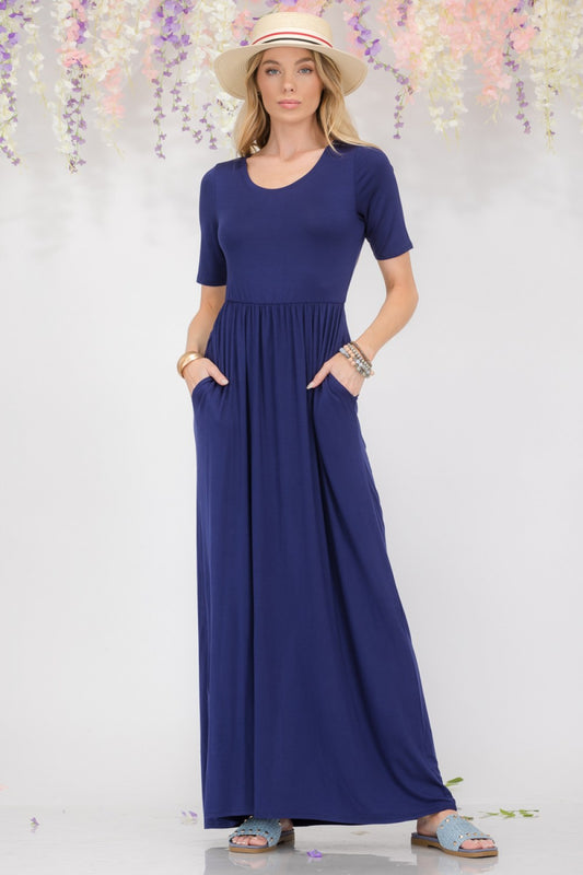 Short Sleeve Maxi (Curvy Sizes)