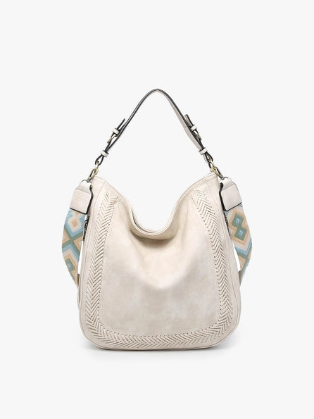 Whipstitch Hobo Bag