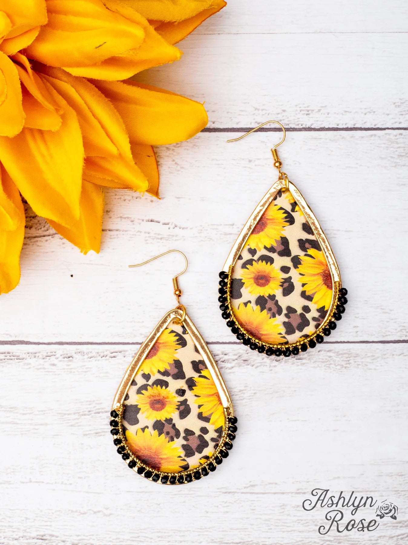 Daisy Duke Sunflower Earrings